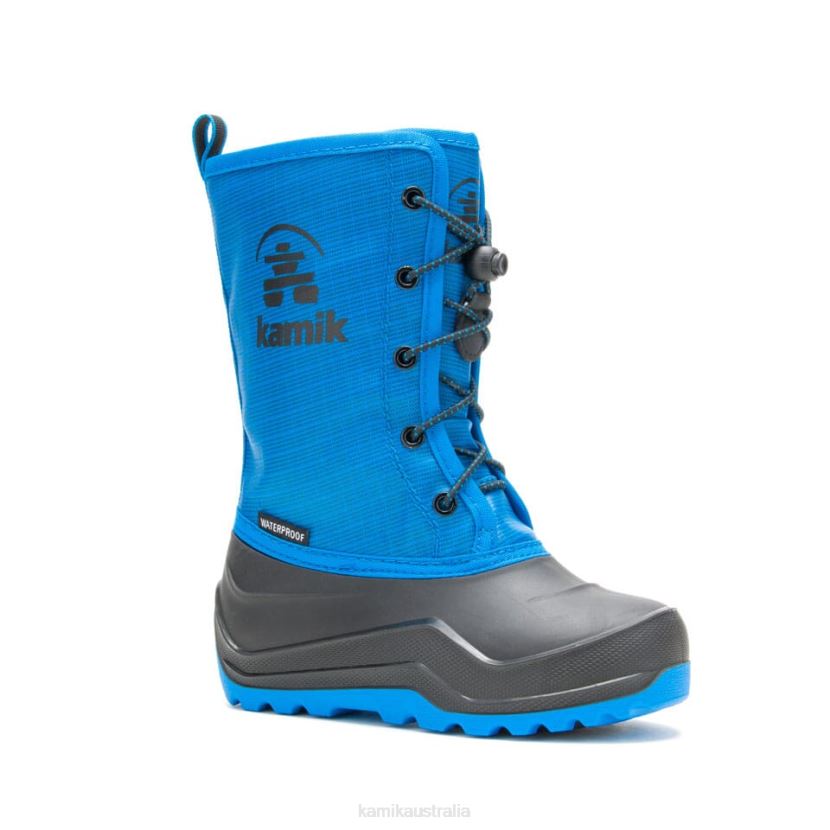 Kamik WINTER BOOTS KIDS SNOWMATE J6JJBP298 BRILLIANT BLUE