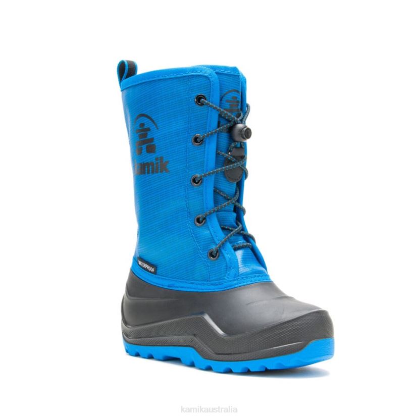 Kamik WINTER BOOTS KIDS SNOWMATE J6JJBP298 BRILLIANT BLUE