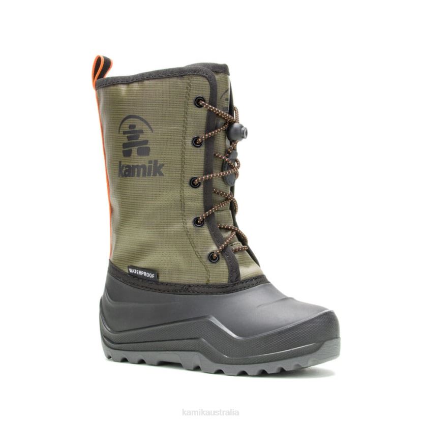 Kamik WINTER BOOTS KIDS SNOWMATE J6JJBP299 DARK OLIVE