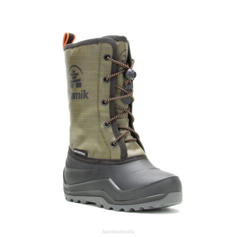 Kamik WINTER BOOTS KIDS SNOWMATE J6JJBP299 DARK OLIVE