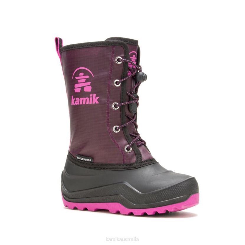 Kamik WINTER BOOTS KIDS SNOWMATE J6JJBP300 GRAPE
