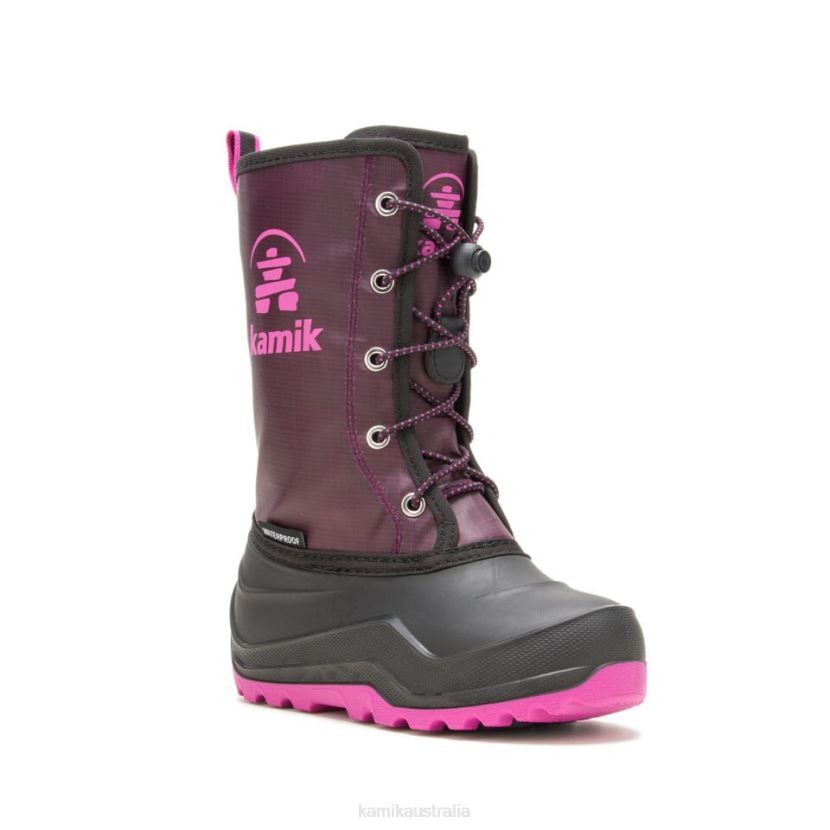 Kamik WINTER BOOTS KIDS SNOWMATE J6JJBP300 GRAPE