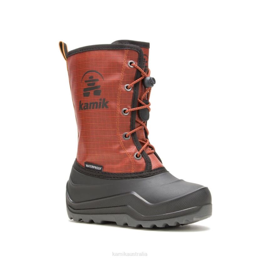 Kamik WINTER BOOTS KIDS SNOWMATE J6JJBP301 RUST