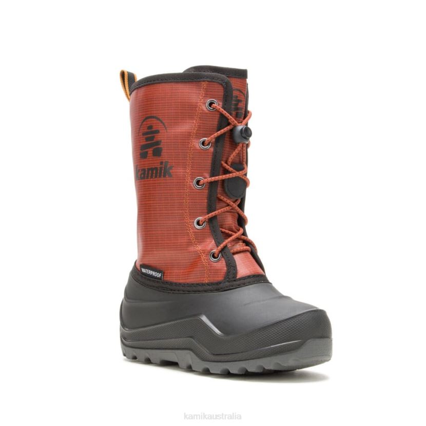 Kamik WINTER BOOTS KIDS SNOWMATE J6JJBP301 RUST