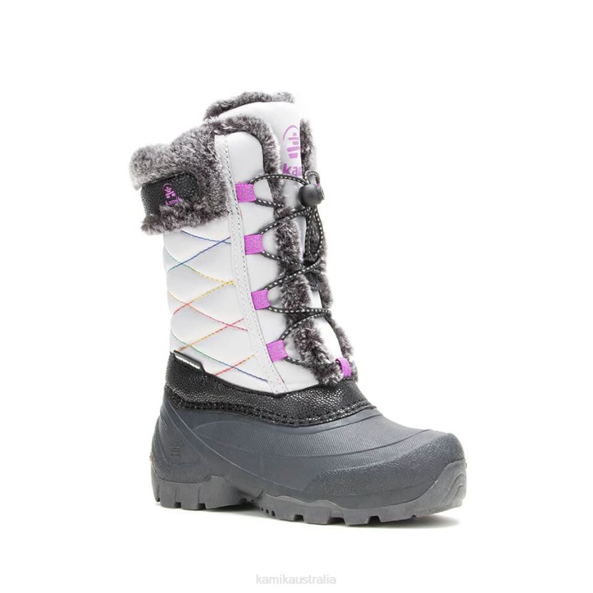 Kamik WINTER BOOTS KIDS STAR 3 J6JJBP328 LIGHT GRAY