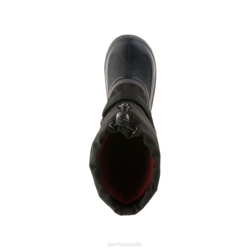 Kamik WINTER BOOTS KIDS WATERBUG Wide J6JJBP336 BLACK/CHARCOAL