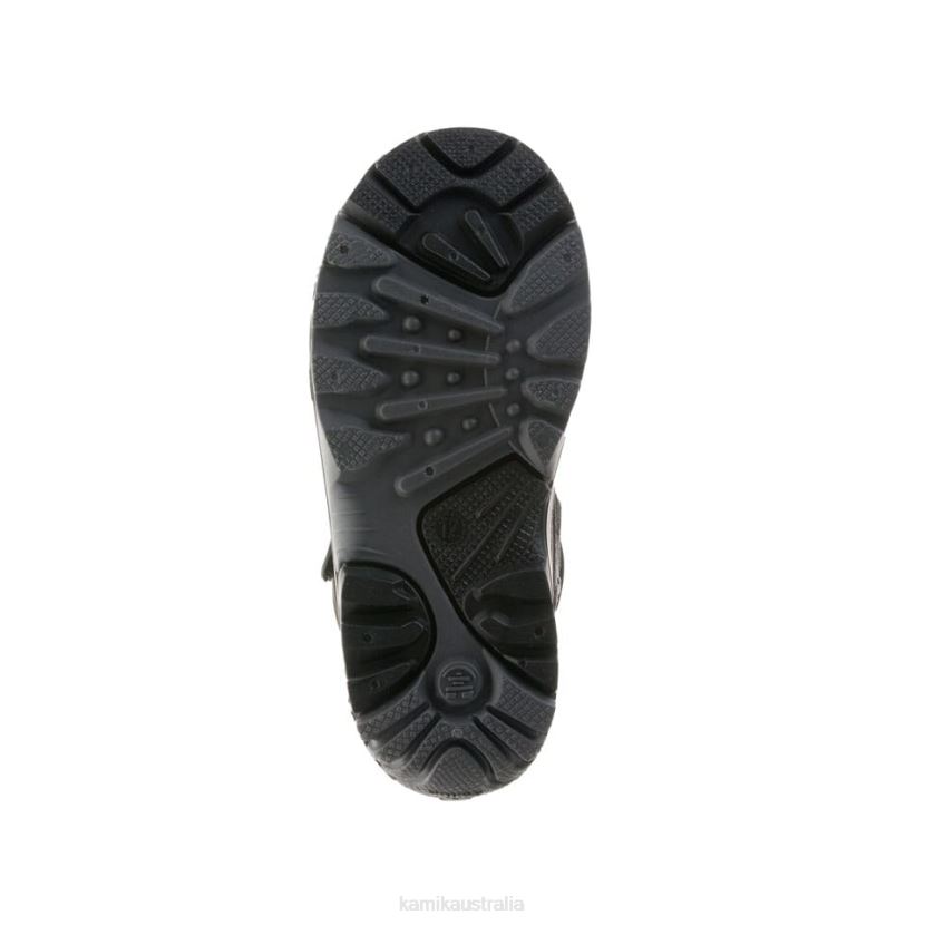 Kamik WINTER BOOTS KIDS WATERBUG Wide J6JJBP336 BLACK/CHARCOAL