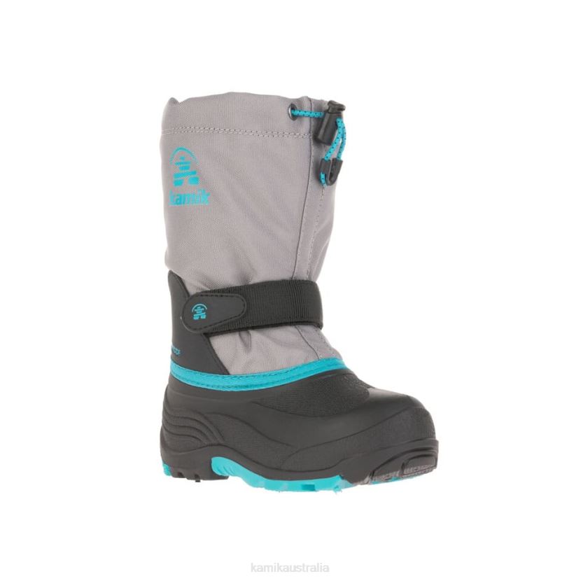 Kamik WINTER BOOTS KIDS WATERBUG Wide J6JJBP338 MID GRAY