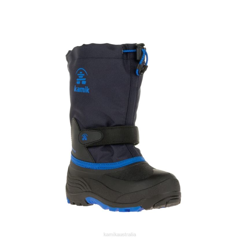 Kamik WINTER BOOTS KIDS WATERBUG Wide J6JJBP339 NAVY/BLUE