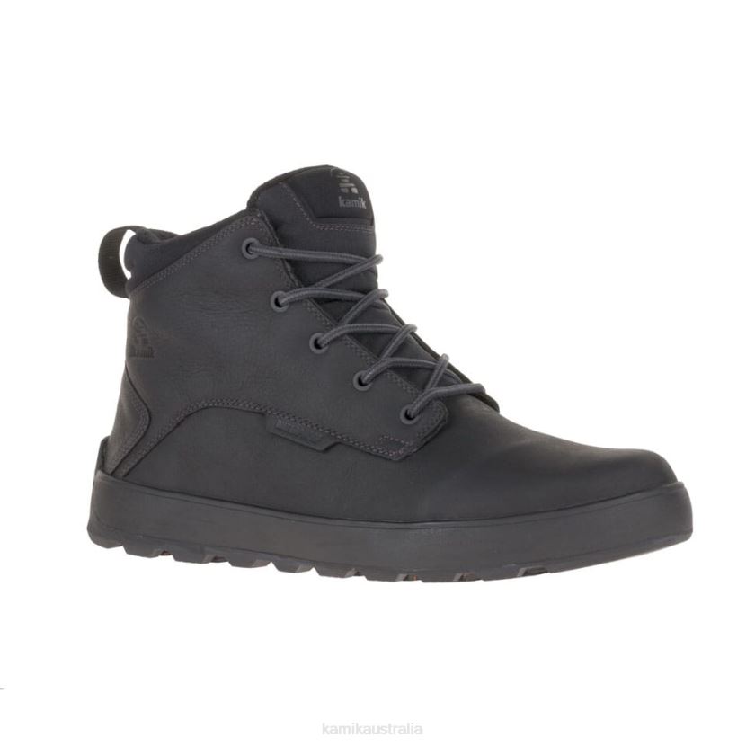Kamik CASUAL FOOTWEAR MEN SPENCER MID J6JJBP475 BLACK