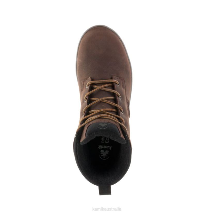 Kamik CASUAL FOOTWEAR MEN SPENCER MID J6JJBP476 DARK BROWN
