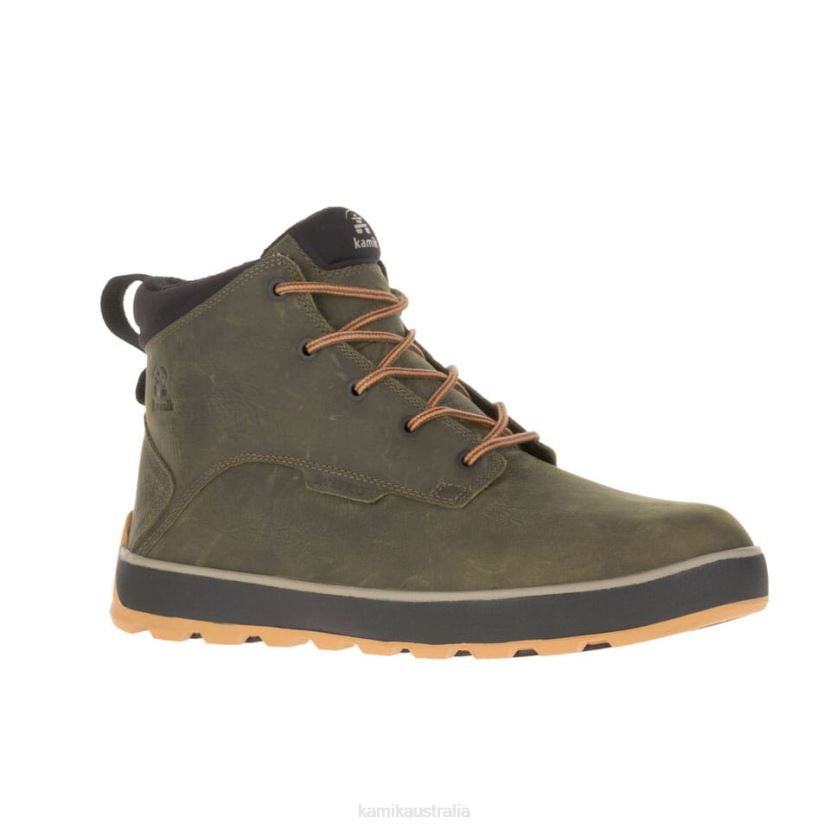 Kamik CASUAL FOOTWEAR MEN SPENCER MID J6JJBP477 DARK OLIVE
