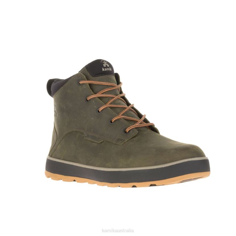 Kamik CASUAL FOOTWEAR MEN SPENCER MID J6JJBP477 DARK OLIVE