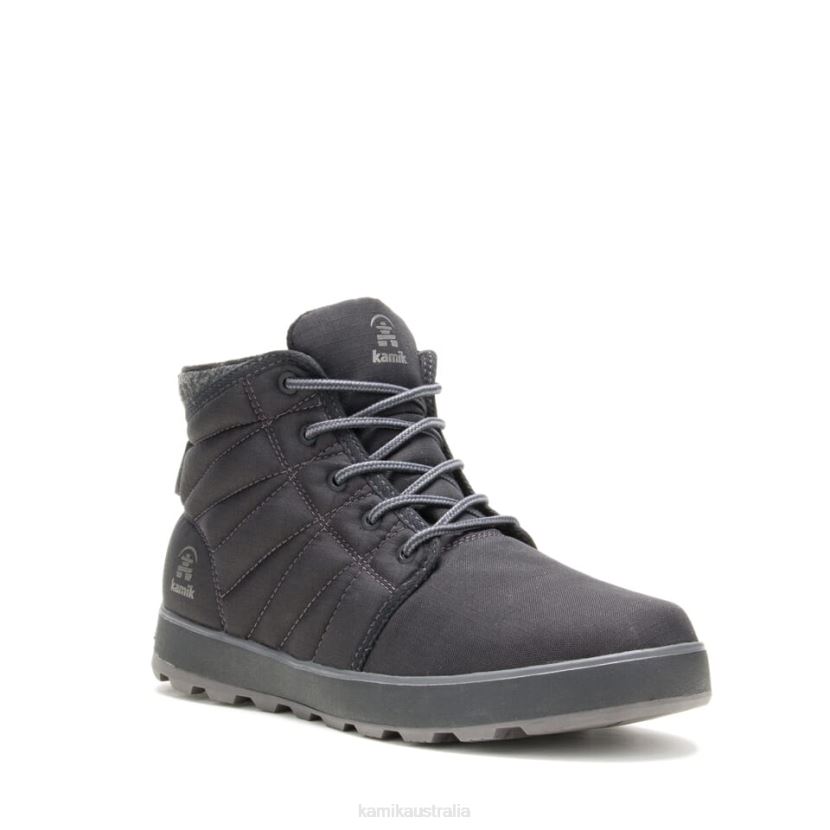 Kamik CASUAL FOOTWEAR MEN SPENCER N MID J6JJBP481 BLACK