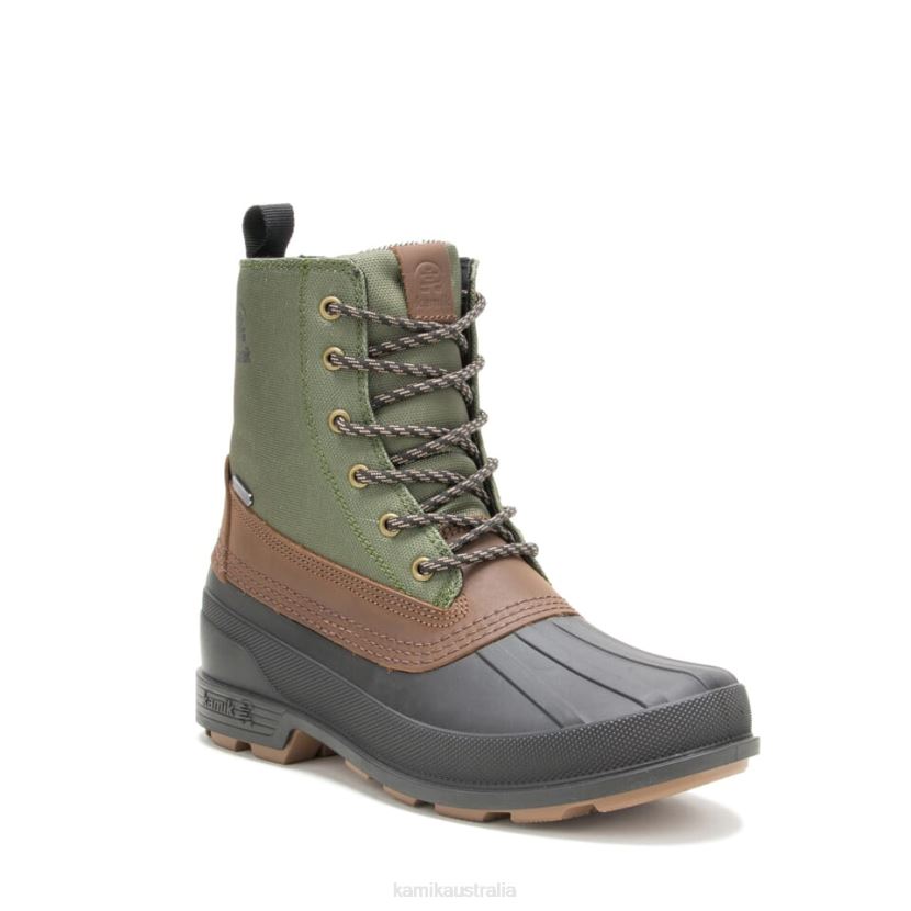 Kamik HERITAGE 1898 COLLECTION MEN LAWRENCE N J6JJBP505 DARK OLIVE