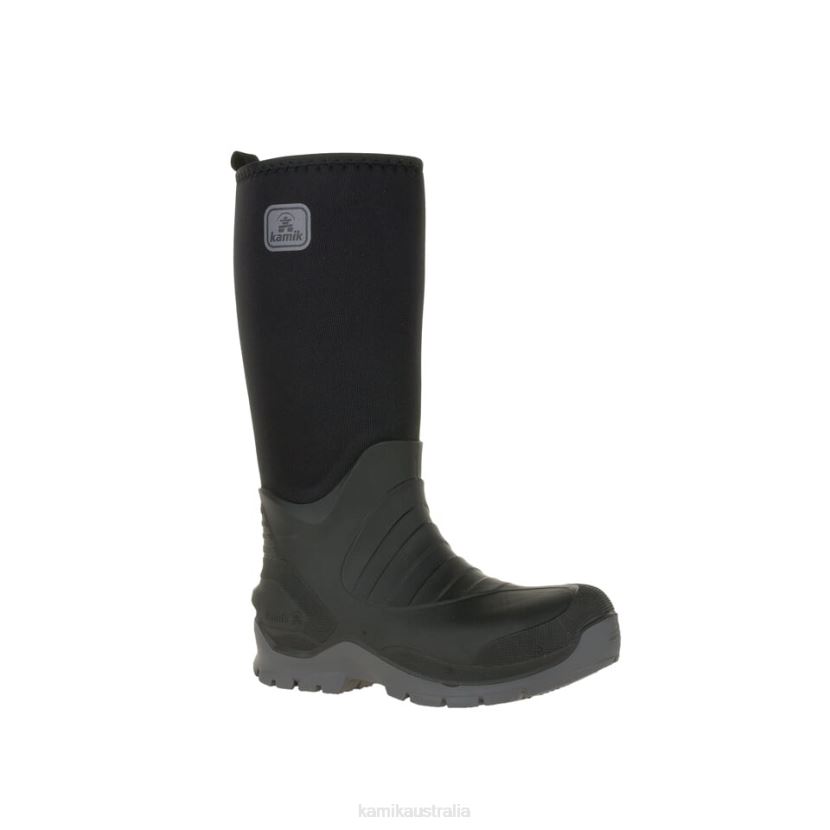 Kamik HUNTING & INDUSTRIAL BOOTS MEN BUSHMAN J6JJBP486 BLACK