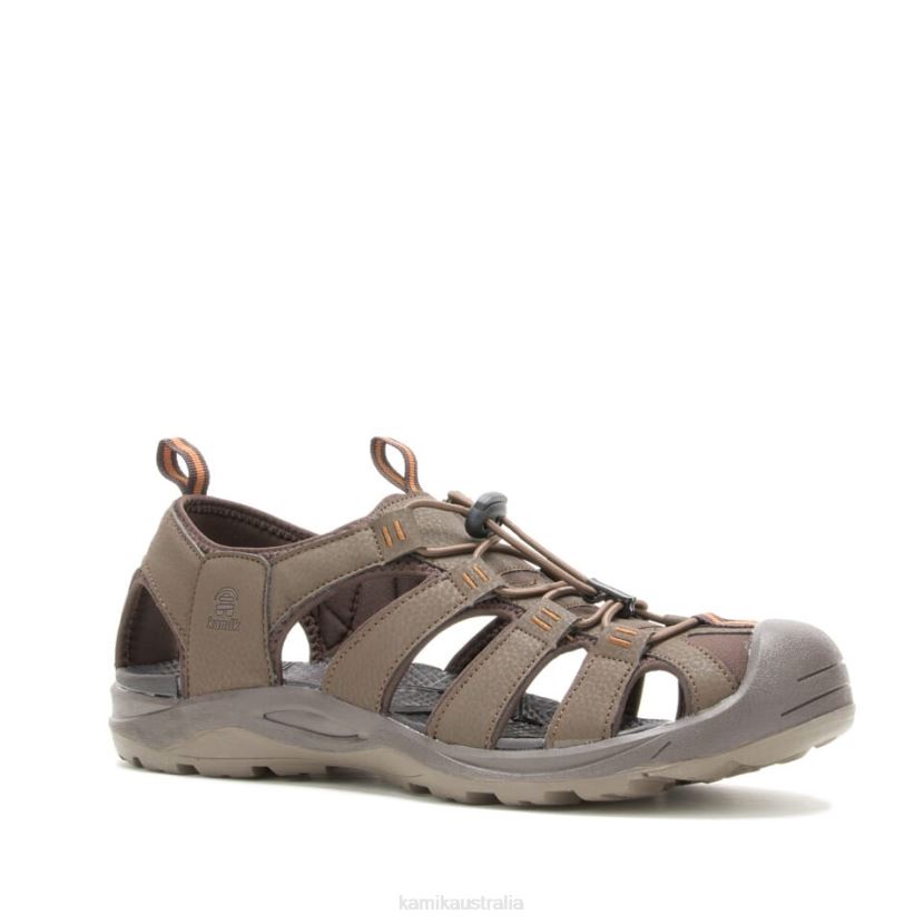 Kamik SANDALS MEN BYRON BAY 2 J6JJBP467 BROWN