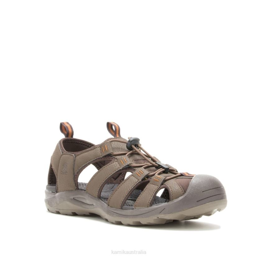Kamik SANDALS MEN BYRON BAY 2 J6JJBP467 BROWN