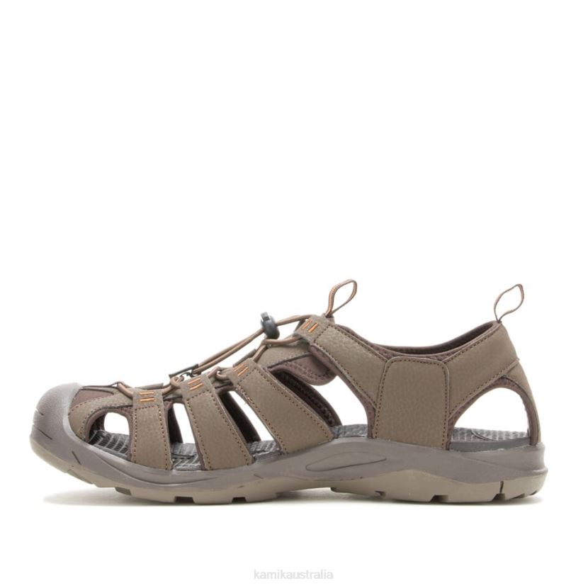 Kamik SANDALS MEN BYRON BAY 2 J6JJBP467 BROWN
