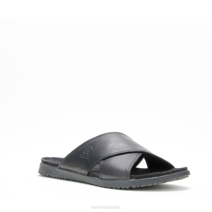 Kamik SANDALS MEN MARTY CROSS J6JJBP463 BLACK