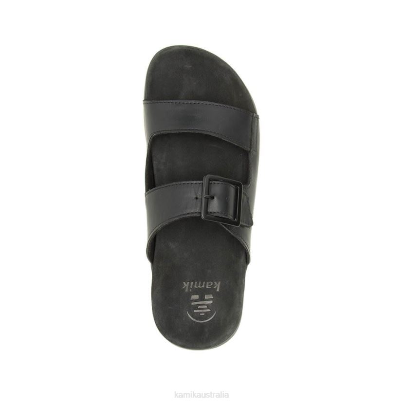 Kamik SANDALS MEN MARTY SLIDE J6JJBP459 BLACK
