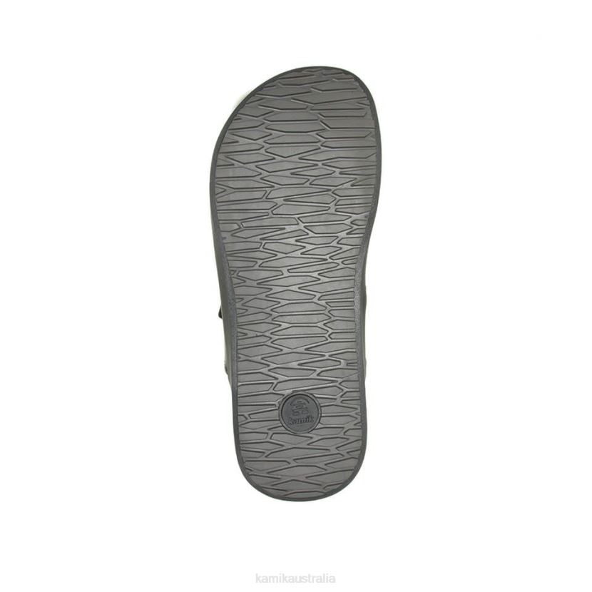 Kamik SANDALS MEN MARTY SLIDE J6JJBP459 BLACK