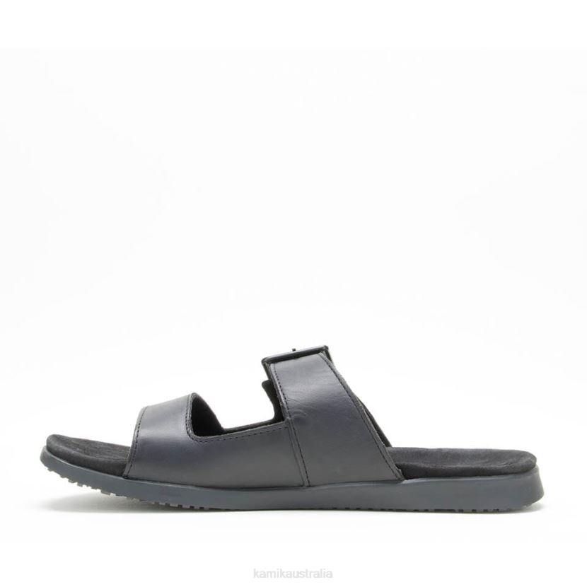 Kamik SANDALS MEN MARTY SLIDE J6JJBP459 BLACK