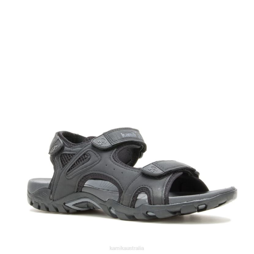 Kamik SANDALS MEN MILOS J6JJBP469 BLACK