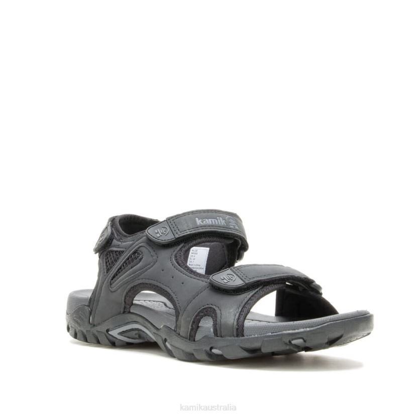 Kamik SANDALS MEN MILOS J6JJBP469 BLACK