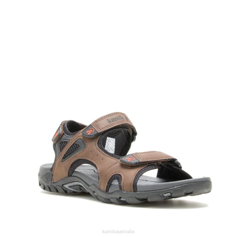 Kamik SANDALS MEN MILOS J6JJBP470 BROWN