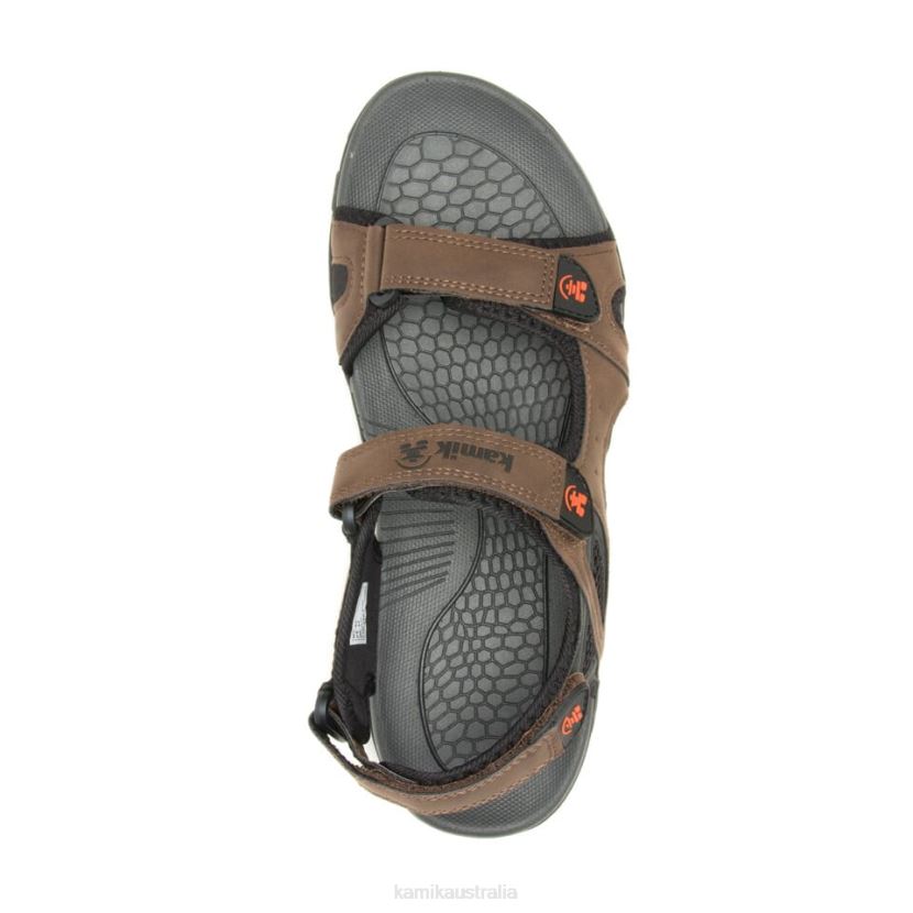 Kamik SANDALS MEN MILOS J6JJBP470 BROWN