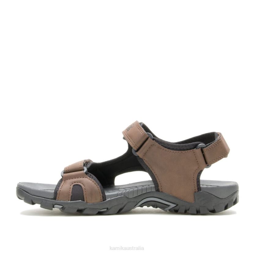 Kamik SANDALS MEN MILOS J6JJBP470 BROWN
