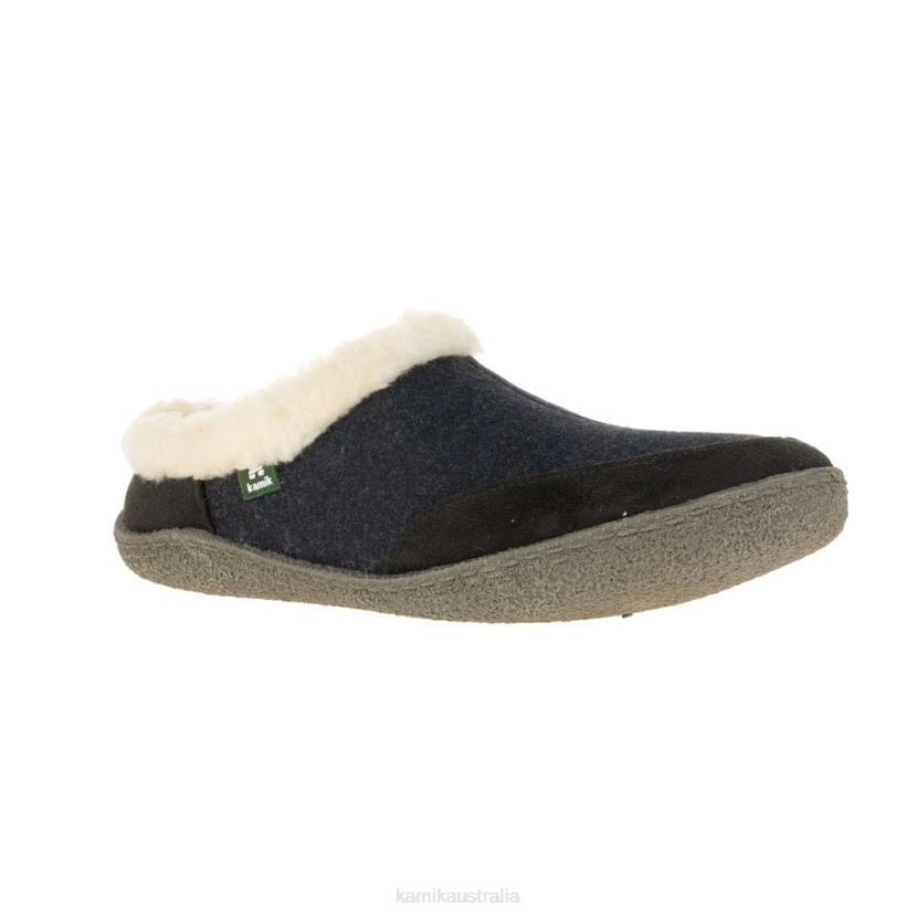 Kamik SLIPPERS MEN CABIN J6JJBP549 BLACK