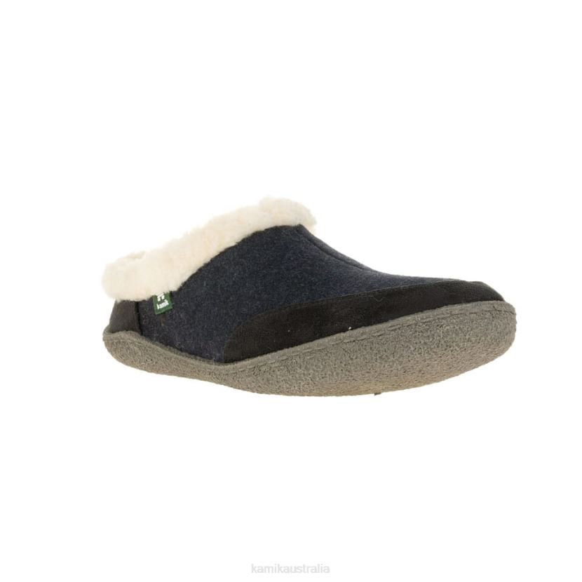 Kamik SLIPPERS MEN CABIN J6JJBP549 BLACK