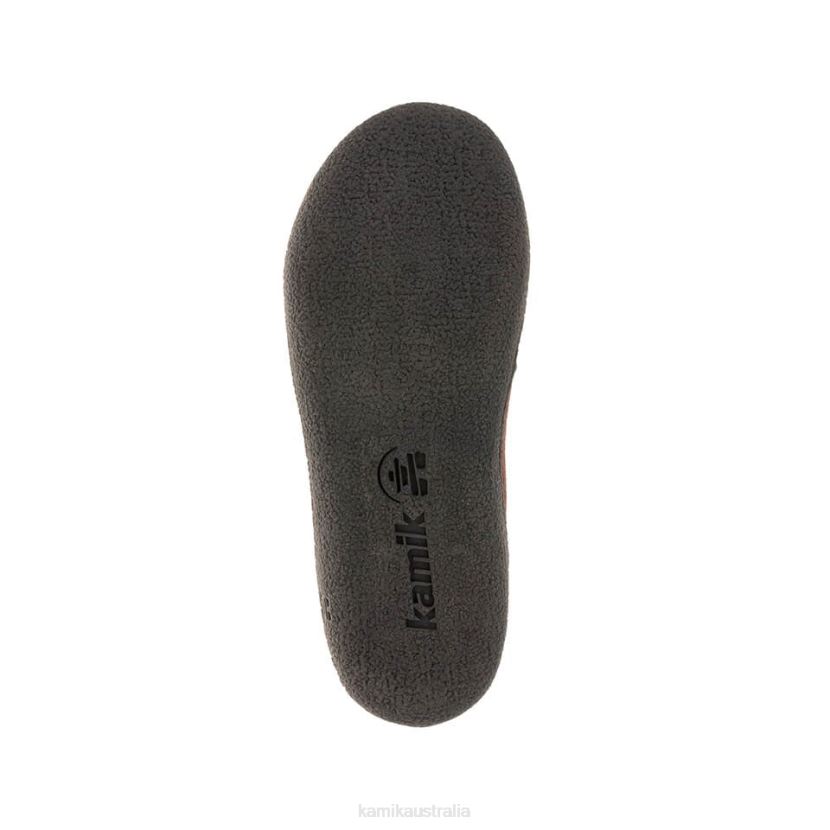 Kamik SLIPPERS MEN LEANBACK J6JJBP552 DARK BROWN