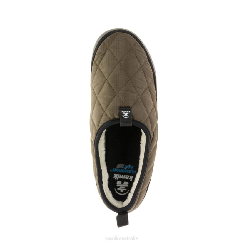 Kamik SLIPPERS MEN PUFFY J6JJBP556 OLIVE
