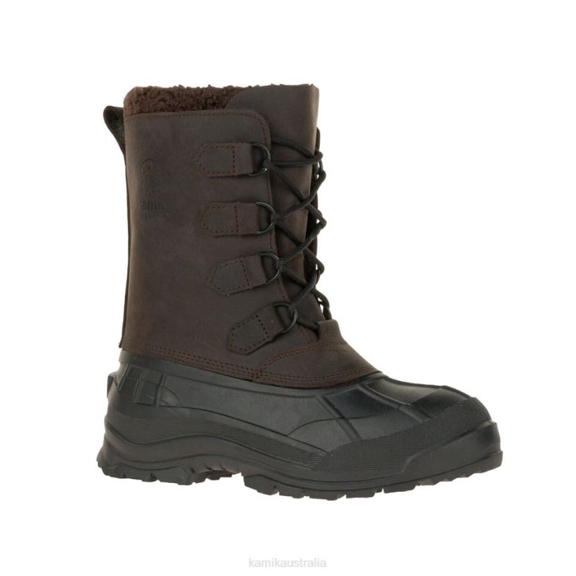 Kamik WINTER BOOTS MEN ALBORG J6JJBP535 GAUCHO BROWN