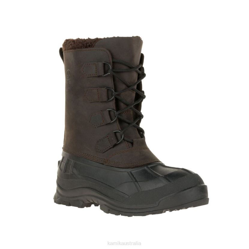 Kamik WINTER BOOTS MEN ALBORG J6JJBP535 GAUCHO BROWN