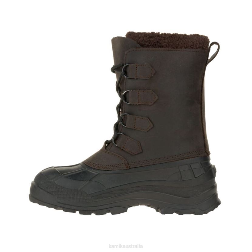 Kamik WINTER BOOTS MEN ALBORG J6JJBP535 GAUCHO BROWN