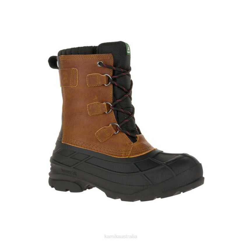 Kamik WINTER BOOTS MEN ALBORG PLUS J6JJBP531 BROWN