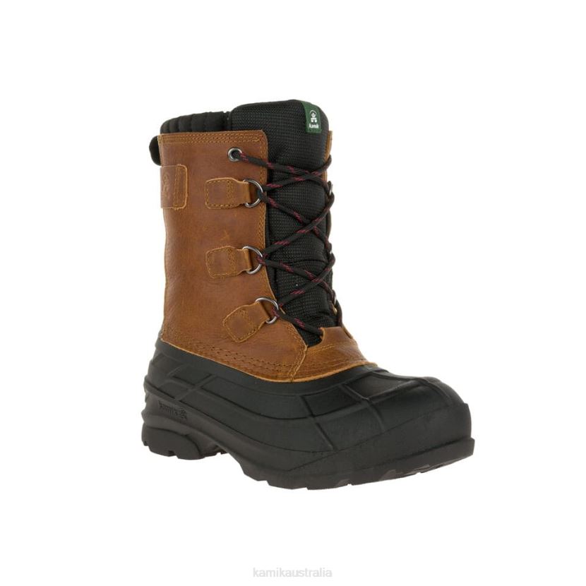 Kamik WINTER BOOTS MEN ALBORG PLUS J6JJBP531 BROWN