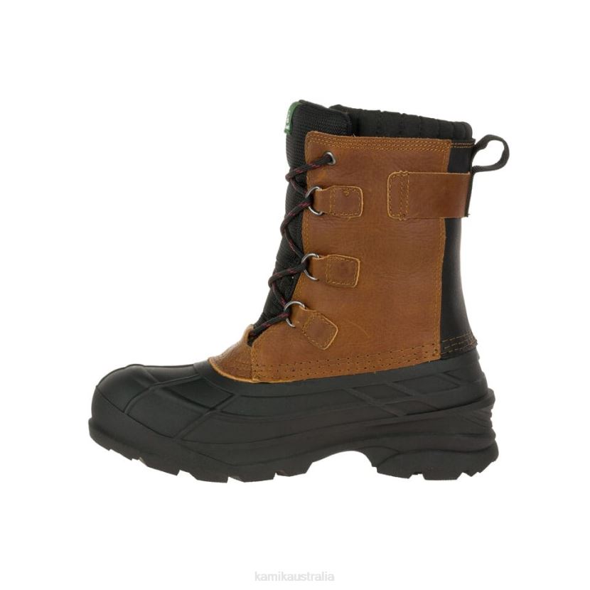 Kamik WINTER BOOTS MEN ALBORG PLUS J6JJBP531 BROWN