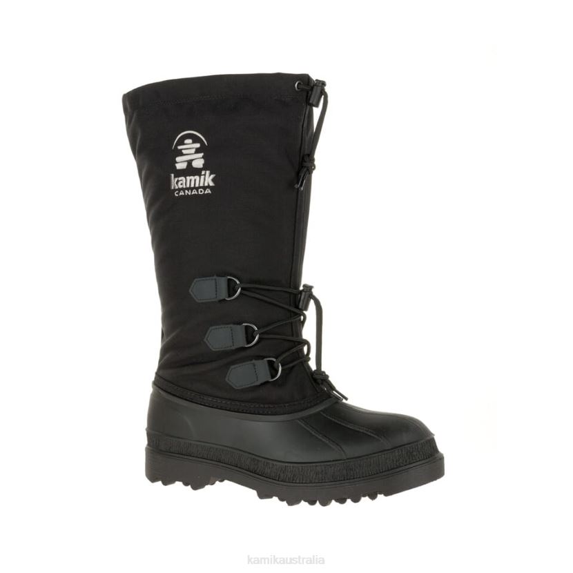 Kamik WINTER BOOTS MEN CANUCK J6JJBP521 BLACK
