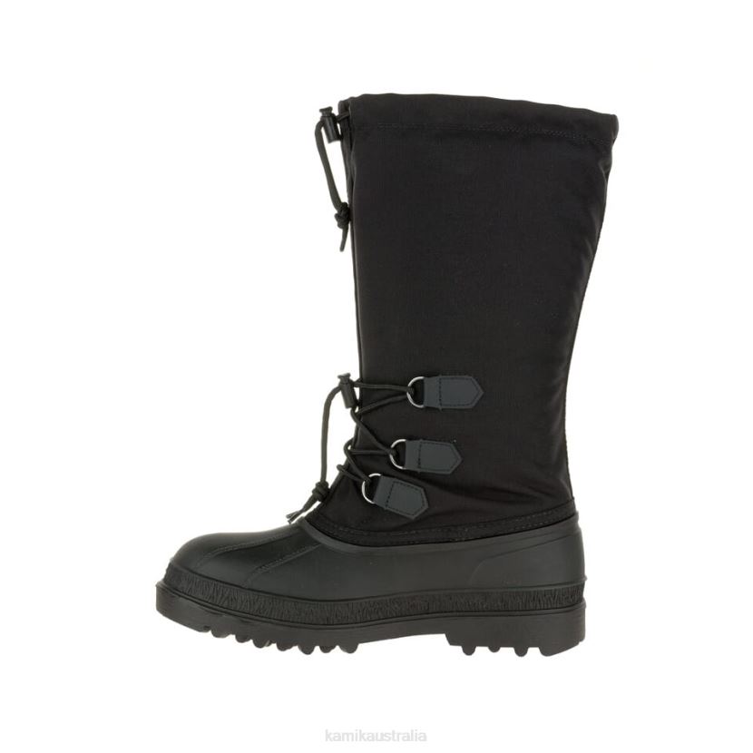 Kamik WINTER BOOTS MEN CANUCK J6JJBP521 BLACK