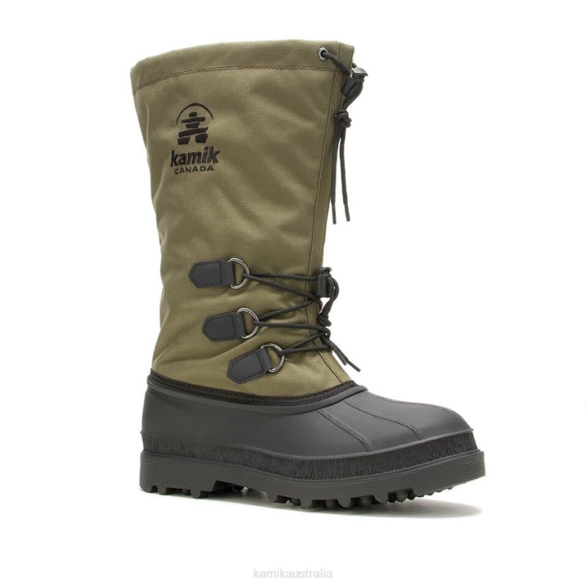 Kamik WINTER BOOTS MEN CANUCK J6JJBP522 DARK OLIVE