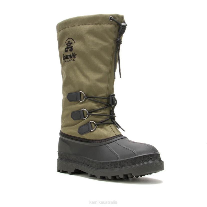 Kamik WINTER BOOTS MEN CANUCK J6JJBP522 DARK OLIVE