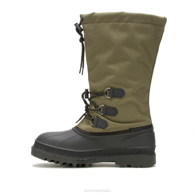 Kamik WINTER BOOTS MEN CANUCK J6JJBP522 DARK OLIVE