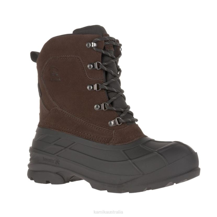 Kamik WINTER BOOTS MEN FARGO 2 J6JJBP538 DARK BROWN