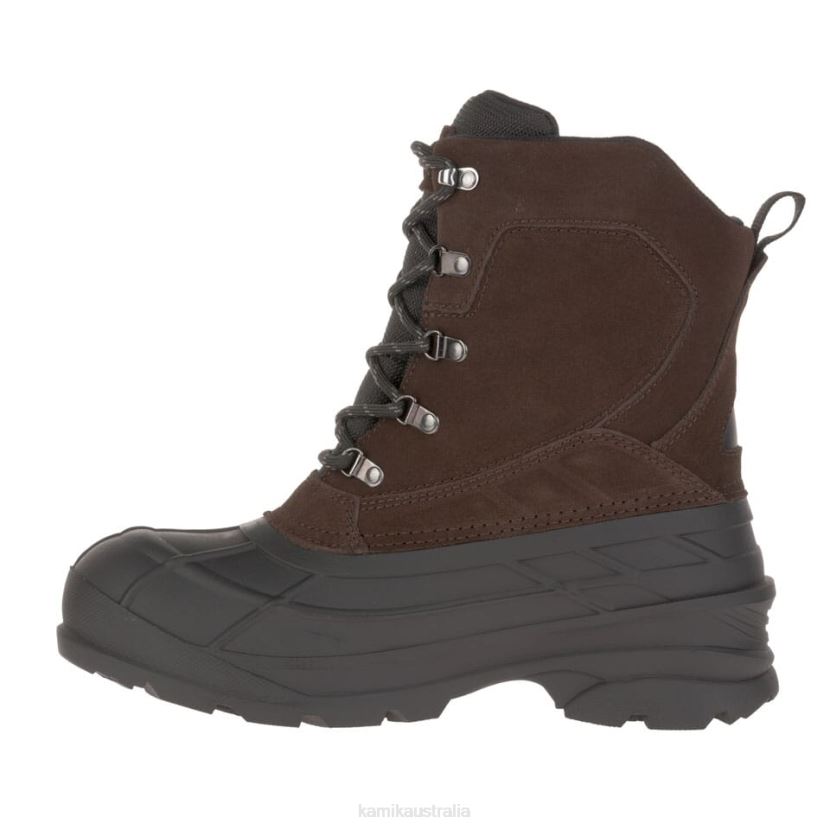 Kamik WINTER BOOTS MEN FARGO 2 J6JJBP538 DARK BROWN