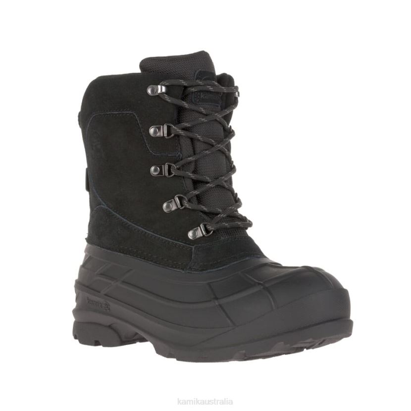 Kamik WINTER BOOTS MEN FARGO 2 W J6JJBP524 BLACK